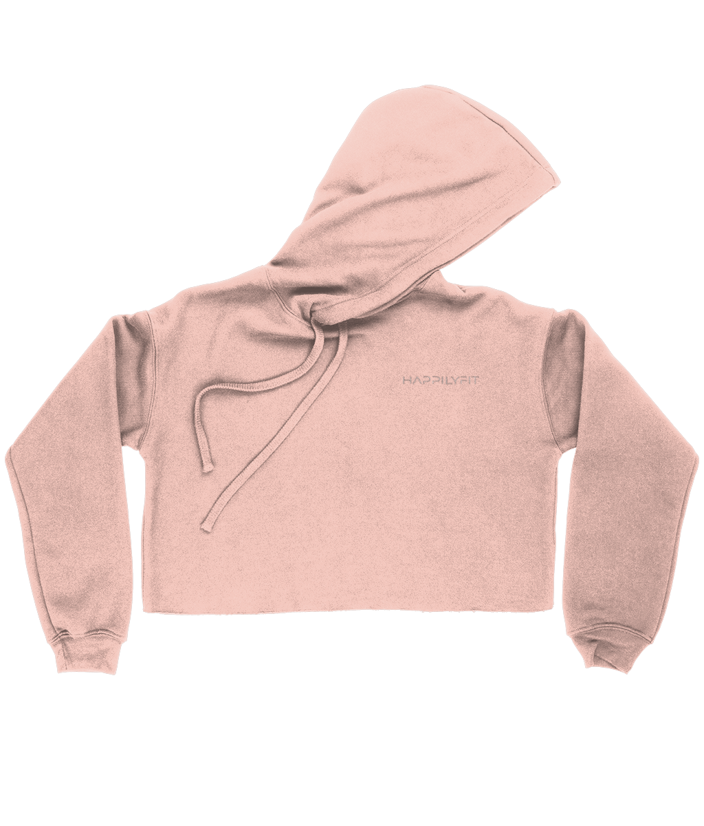 Elevate Crop Hoodie - HappilyFit Ltd