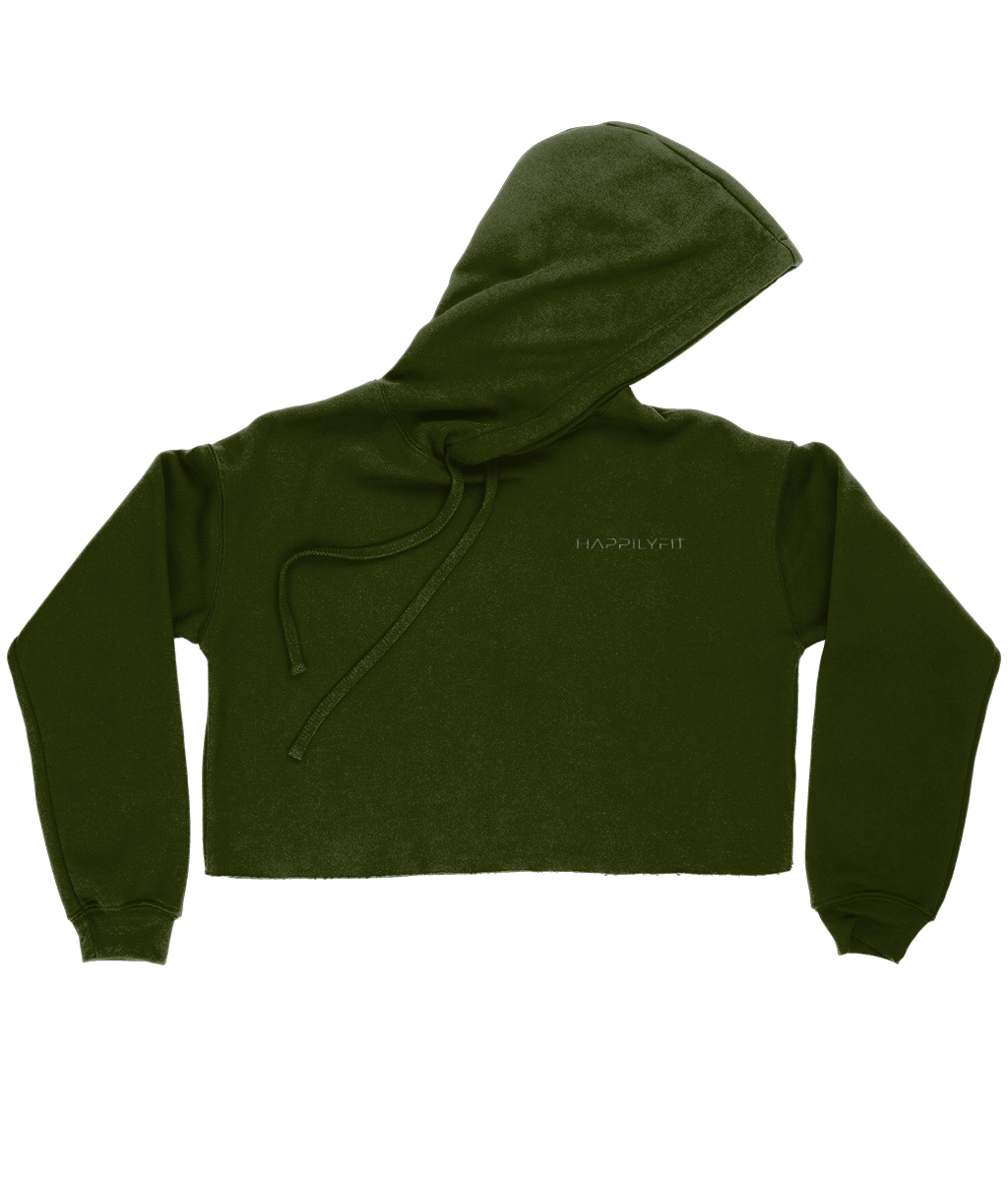 Elevate Crop Hoodie - HappilyFit Ltd