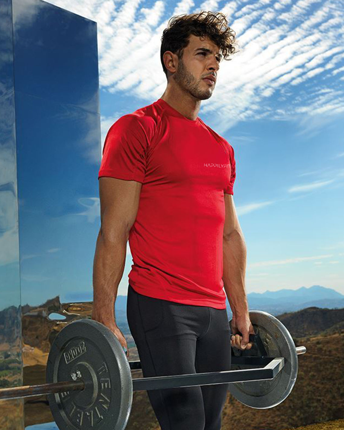 EdgeForm Tee - HappilyFit Ltd